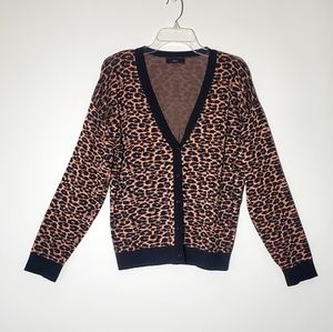 Roman V-neck Button Cardigan